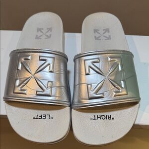 Off-White Pool Slides
